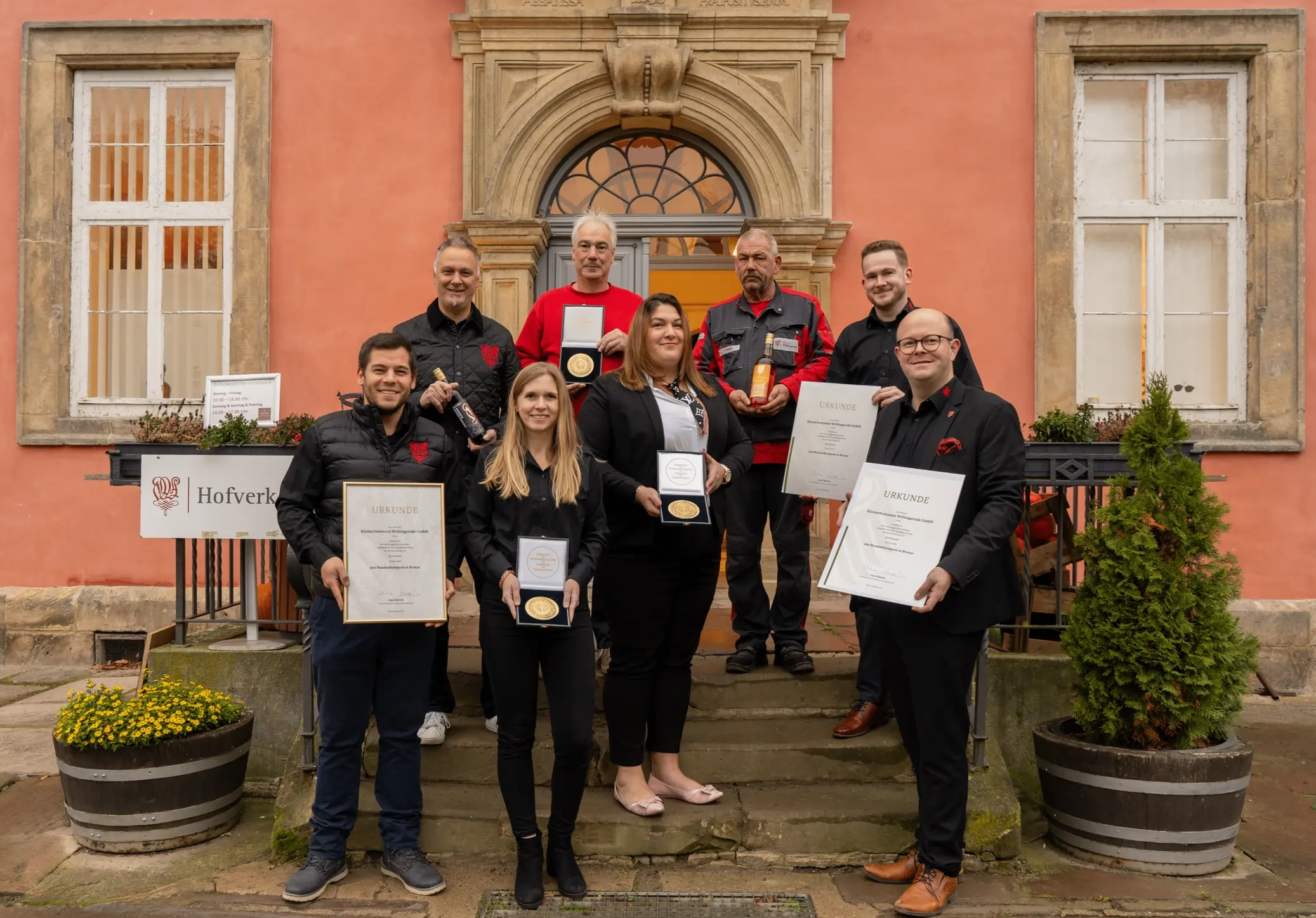 Bundesehrenpreis Team Klosterbrennerei Wöltingerode